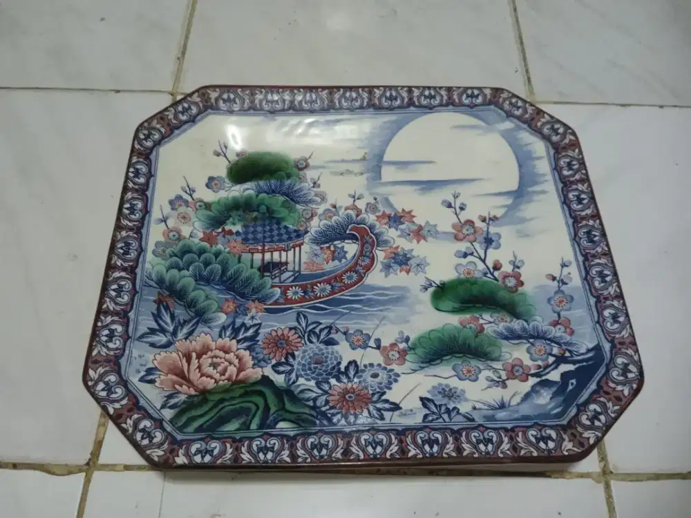 Jual piring antik vintage jepang