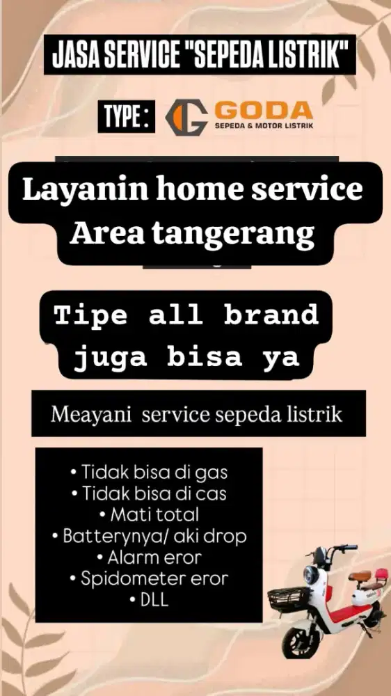 Jasa home service murah Tangerang