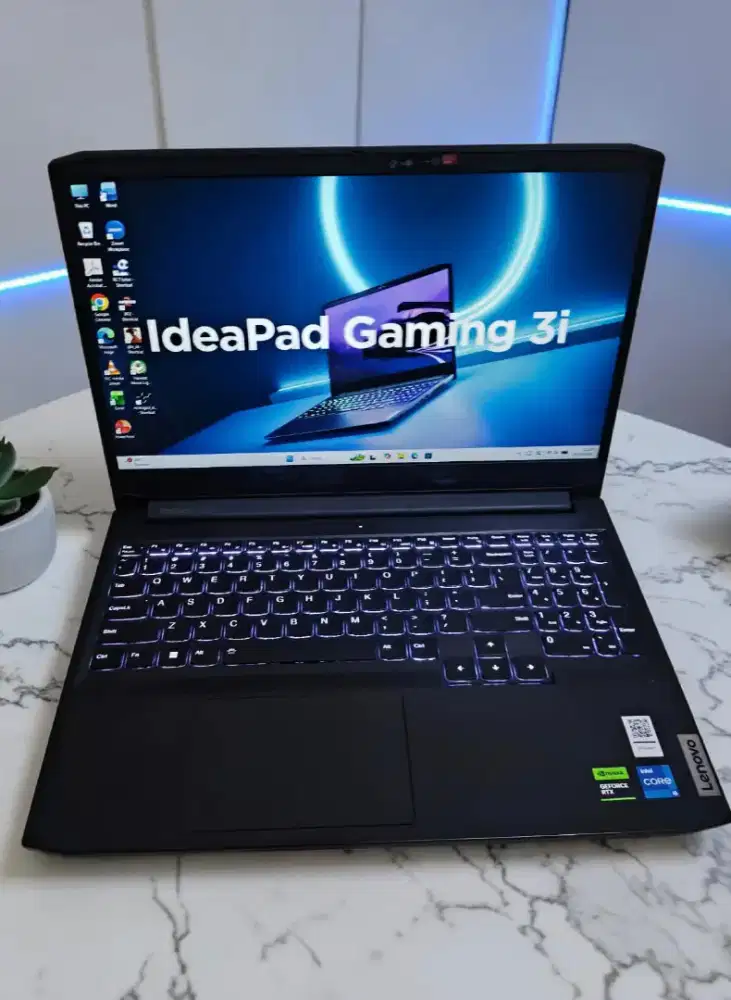 LENOVO IDEAPAD GAMING 3i 82K VGA RTX 
[ RAM 16GB+ SSD 512GB + RTX ]