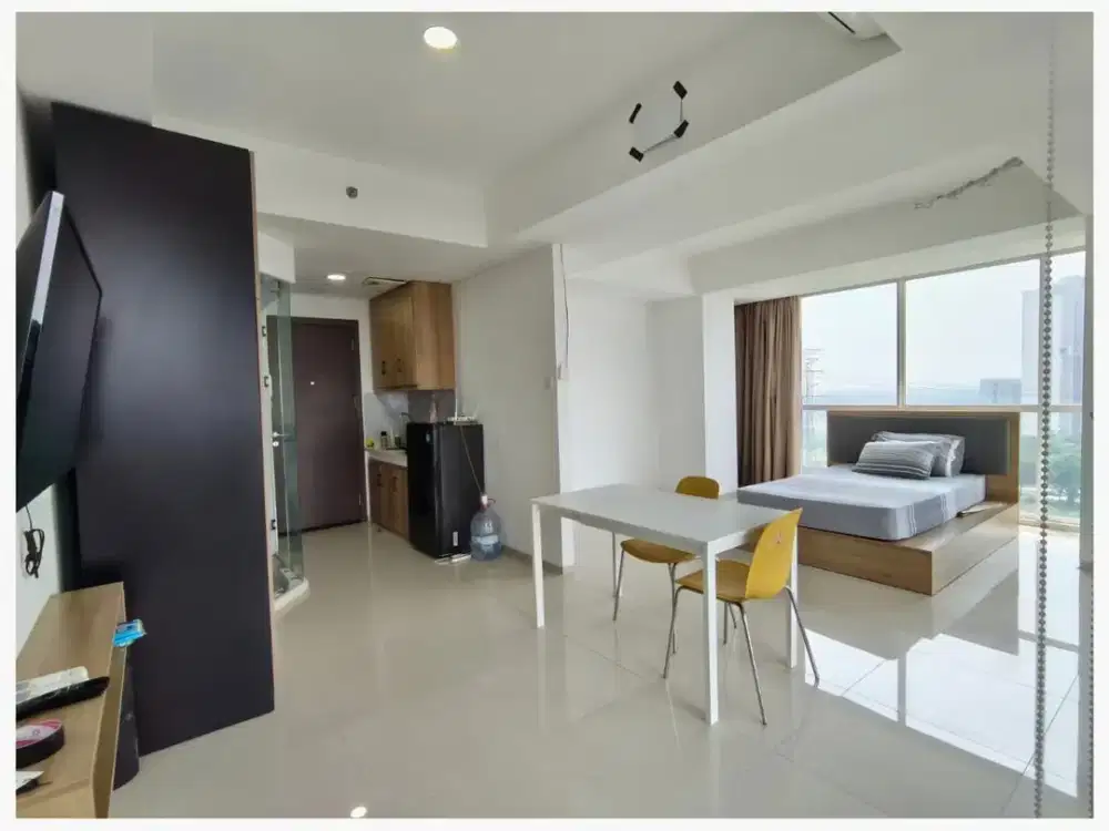 Apartemen Pacific Garden Full Furnished Samping Binus University Alam Sutera Posisi Unit Hook