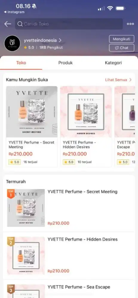 Jual cepat parfum baru segel satuan bisa borongan bisa toko tutup
