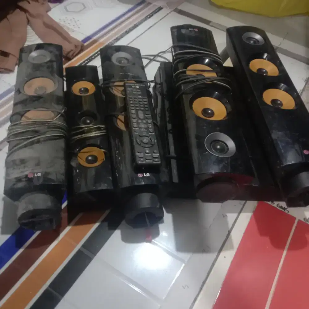 Jual cepat salon sepeker bluetooth lengkap sama mesin nya