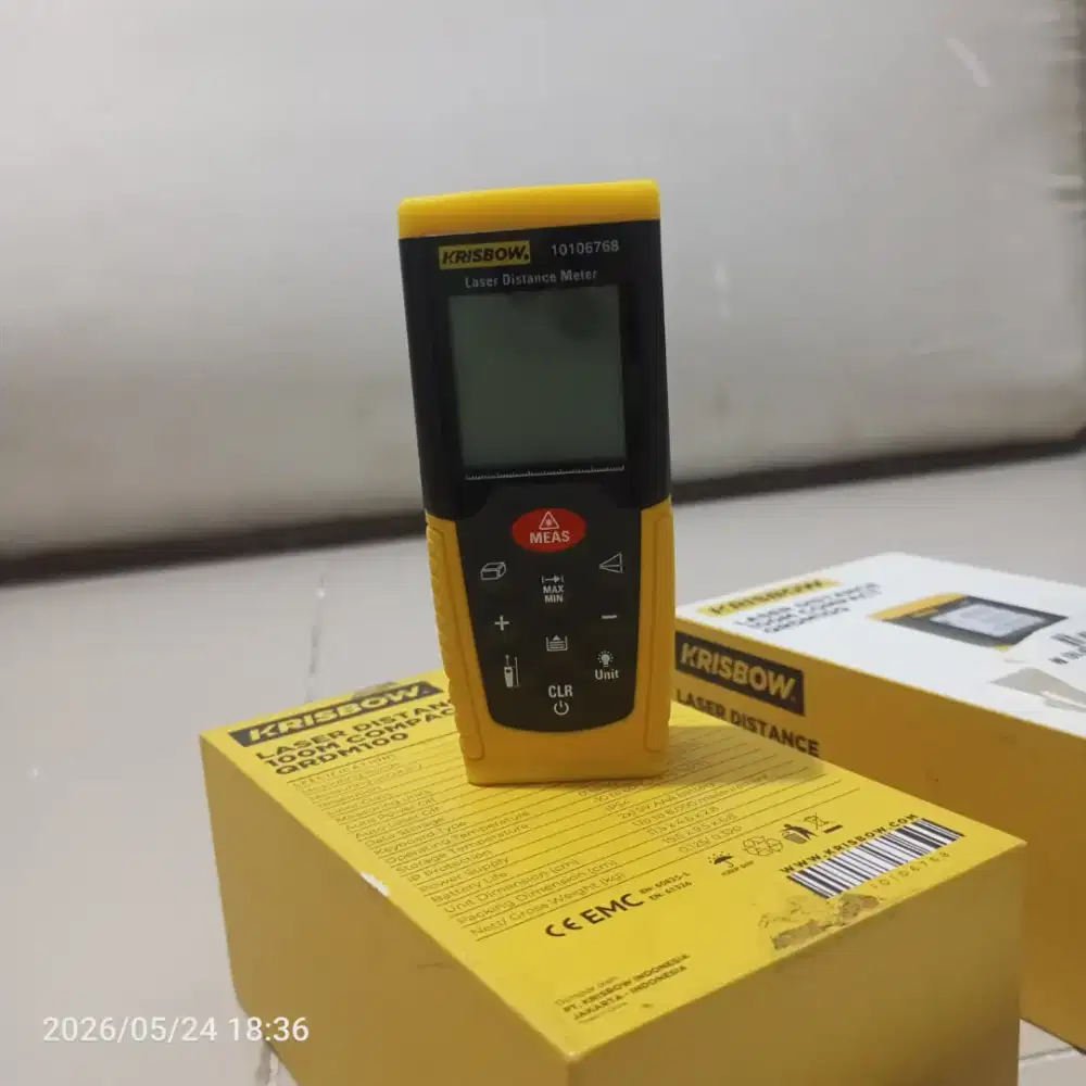 Meteran Laser Krisbow 100M