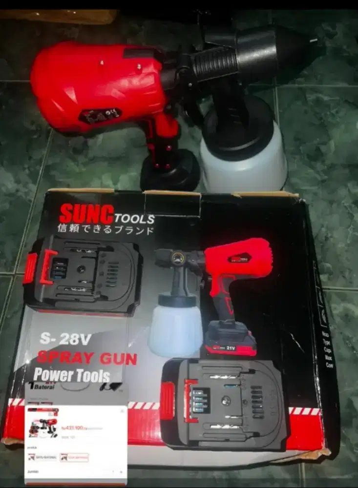 Sunc Tools Spray Gun power tools S-28v