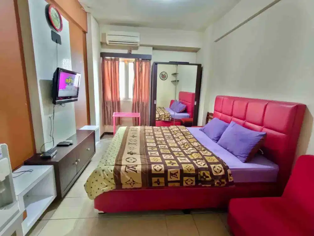 Sewain Apartemen Studio The Suites Metro Dekat Kiara Park Bandung