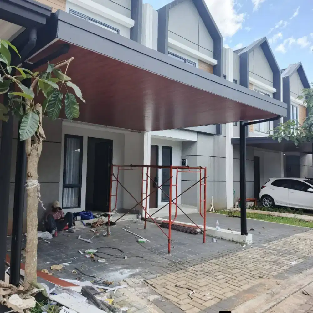 KANOPI ALDERON BESI HOLLOW GALVANIS ANTI KARAT