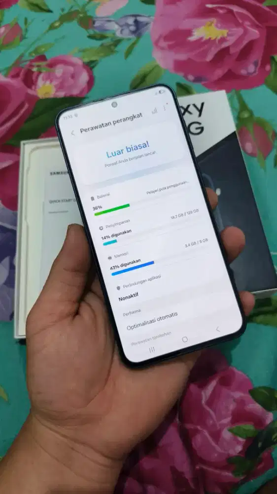 Samsung A57 8/128 GB Baru Beli Kemarin