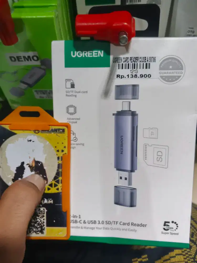 CARD READER UGREEN USB A + C