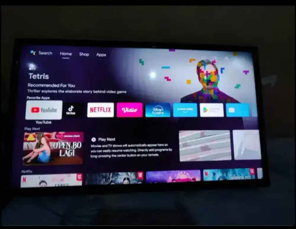 TV Samsung 32 + Xiaomi Android Stick, Jadi Smart TV Netflix & YouTube