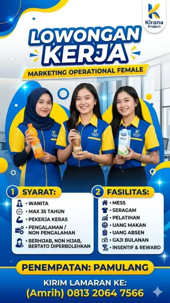 Lowongan kerja khusus wanita