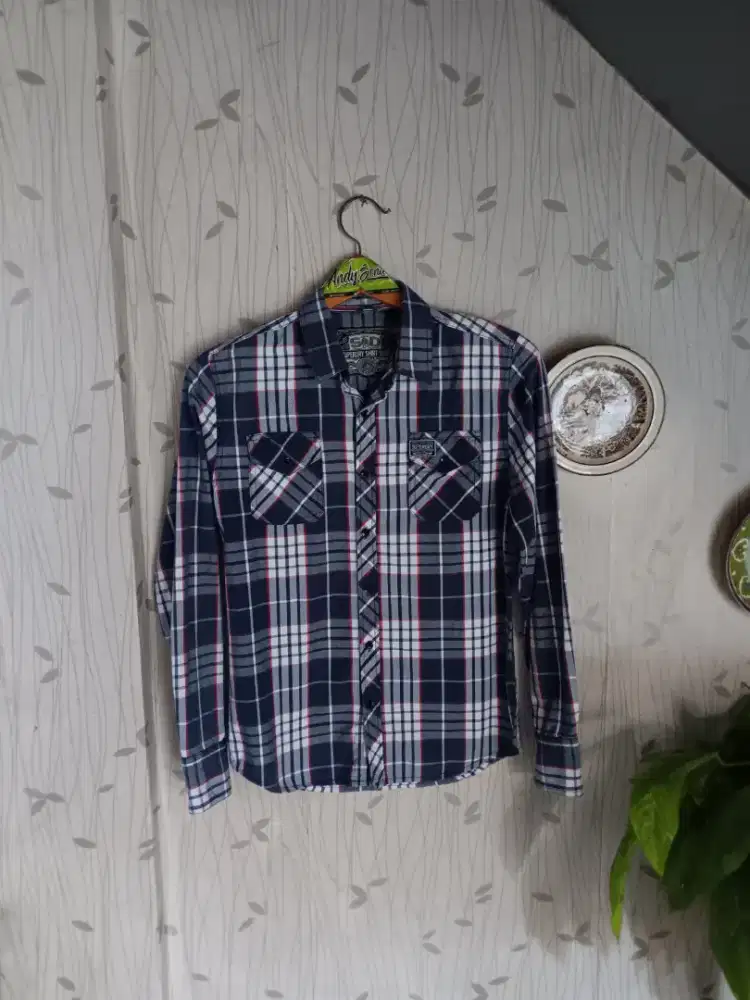 Kemeja panjang bahan cotton