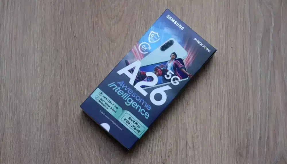 Samsung Galaxy A26 5G Ram 8+8/256 GB Masih Baru belum dibuka Resmi