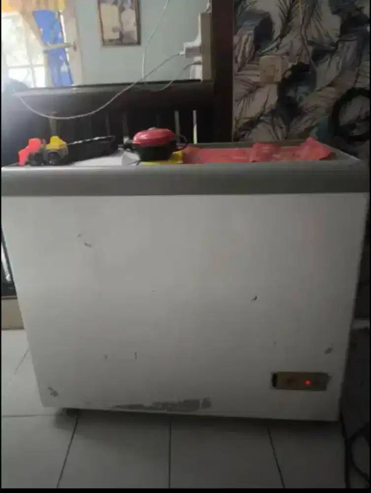 JUAL FREEZER BOX TIPE SLIDING 220L