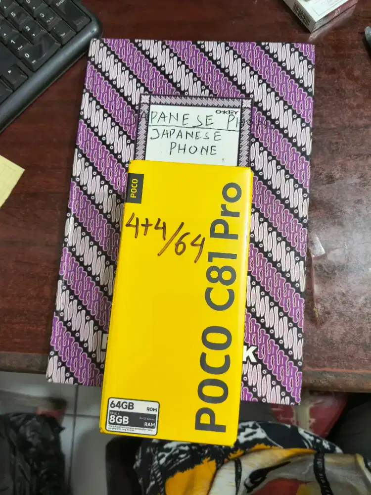 Poco c81 pro 4/64 new resmi di Japanese phone
