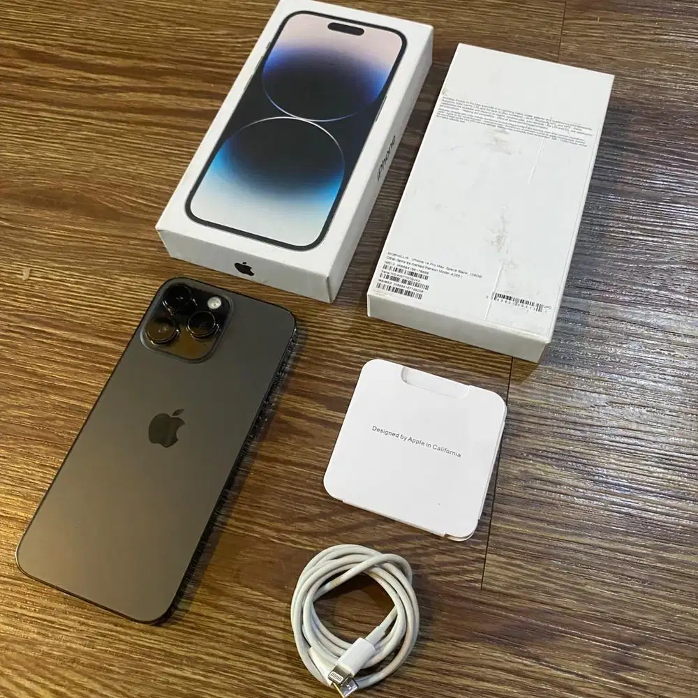 iphone 14 pro max 128gb fullset mulus