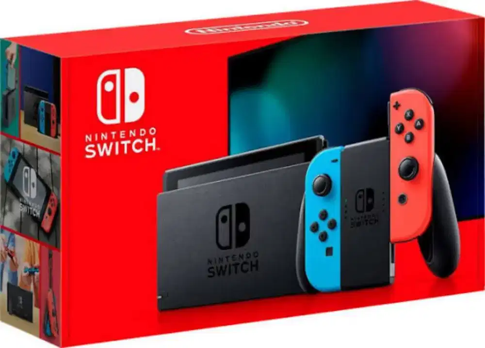 Nintendo Switch V2 Fullset Mulus Original - Region JPN/US
