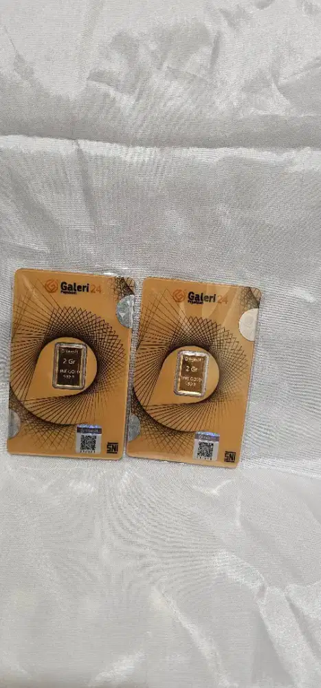Emas galeri 24 0.05gr, 0.2gr - 10gr