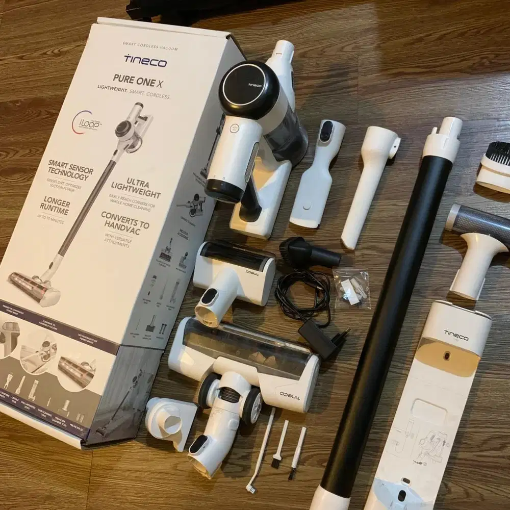 vacum cleaner tineco pure one x fullset mulus