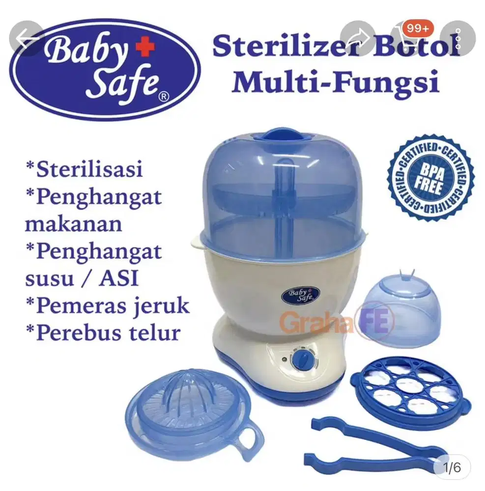 Steril botol susu
