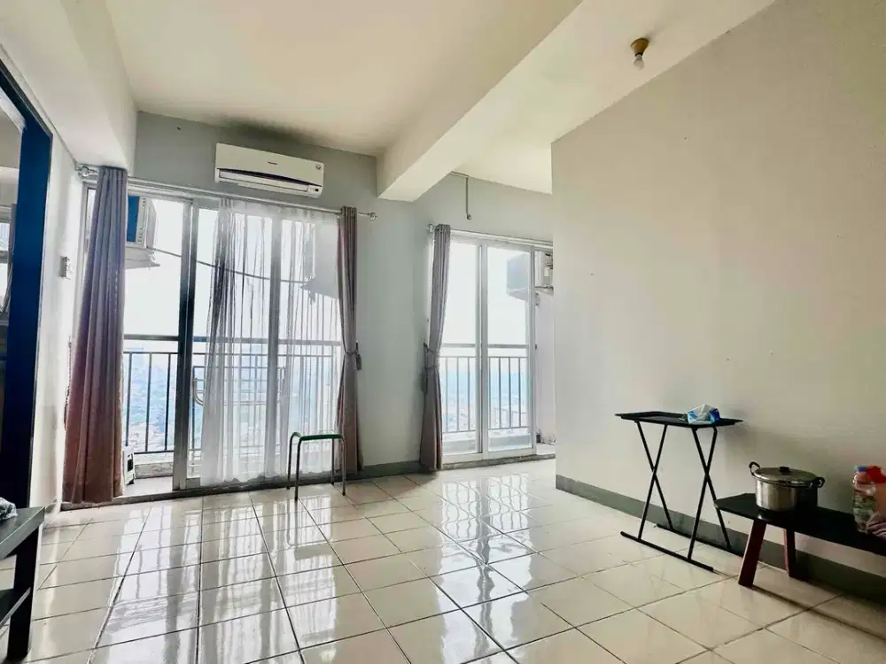 Apartemen Terluas & Termurah Green View Serpong 2 Balkon Luas & Nyaman | View kolam berenang | Jarang Ada
