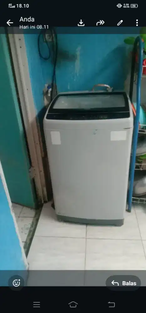 Mesin cuci 1 tabung 10kg