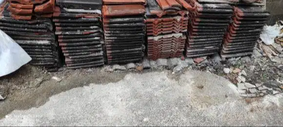 Genteng Flat Kanmuri Hitam