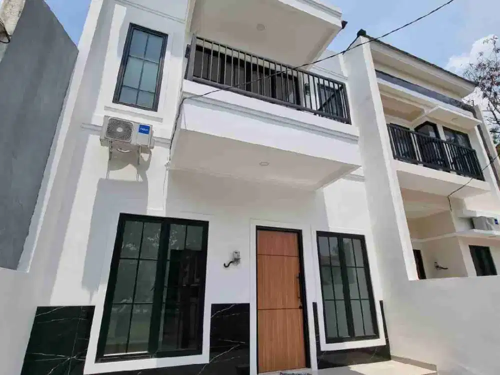 Dijual Rumah 2 Lantai Baru Modern di Regensi Melati Mas