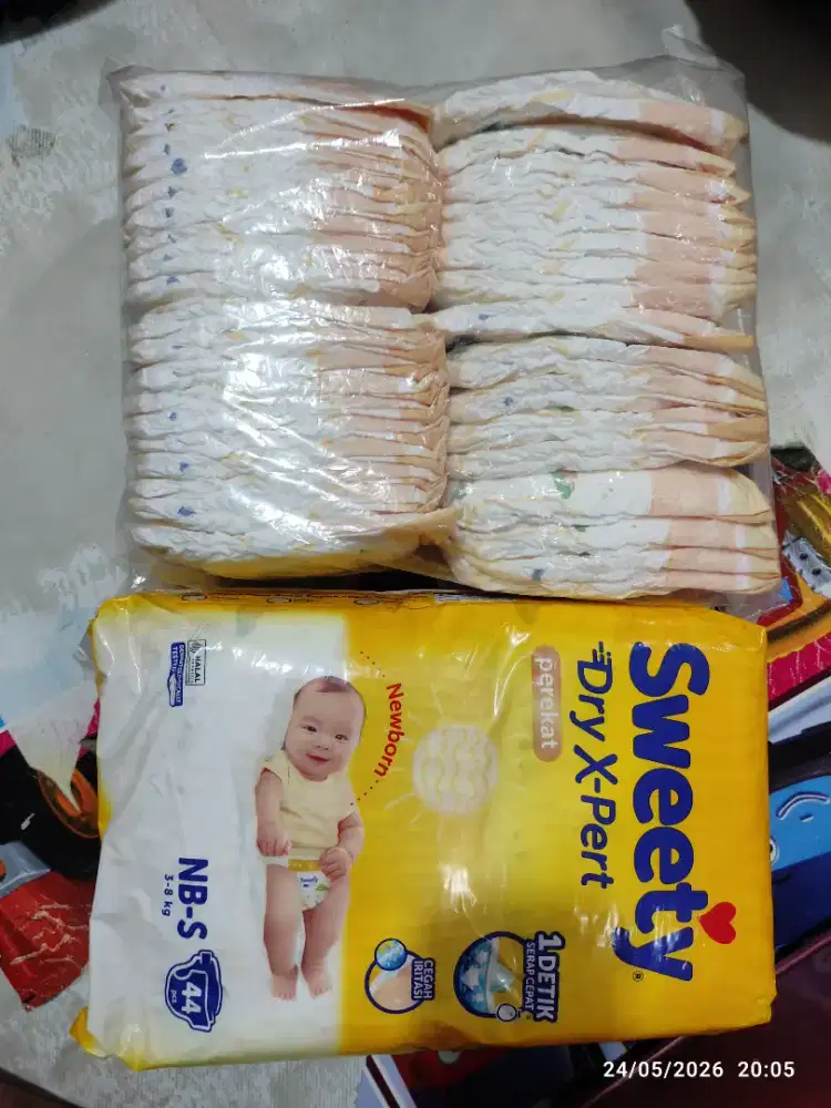 PAMPERS SWEETY NB-S