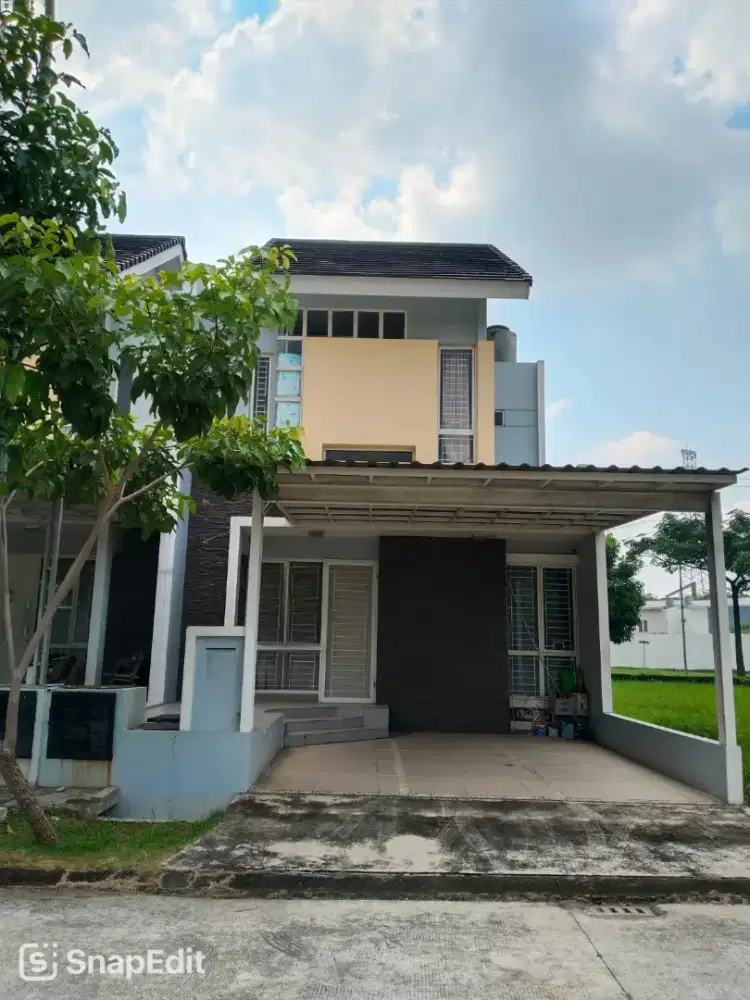 Rumah 2 lantai full renof di cluster vasana harapan indah bekasi
