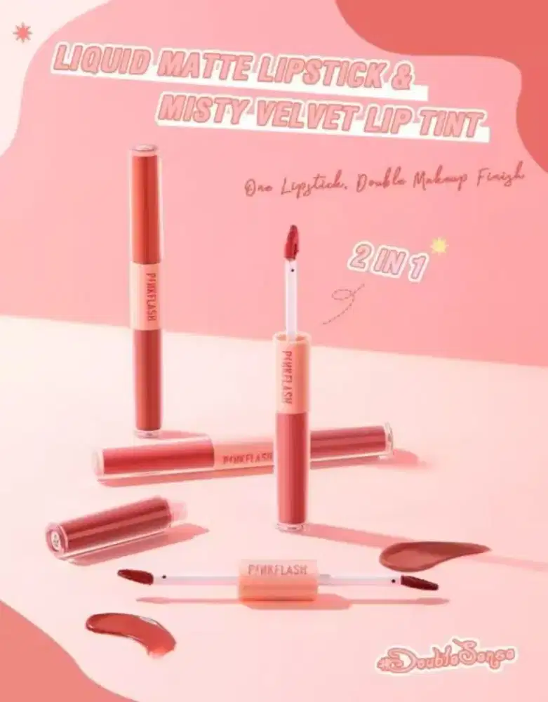 PINKFLASH Double sense 2 in 1