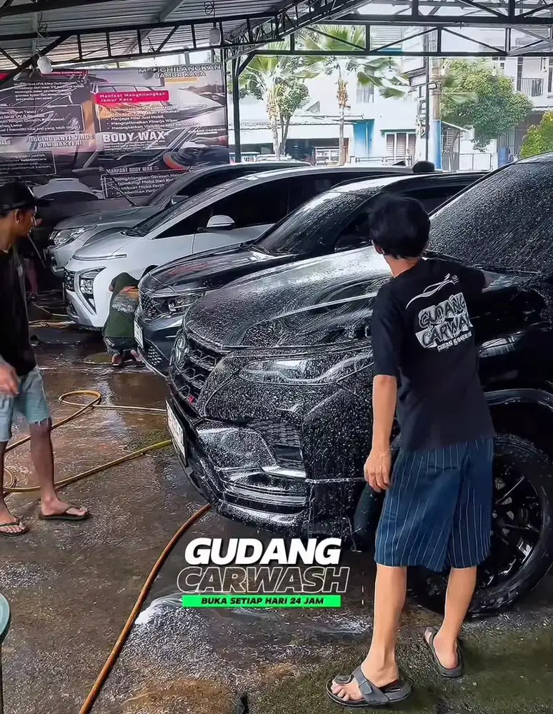 Lowongan Cuci Mobil & Motor