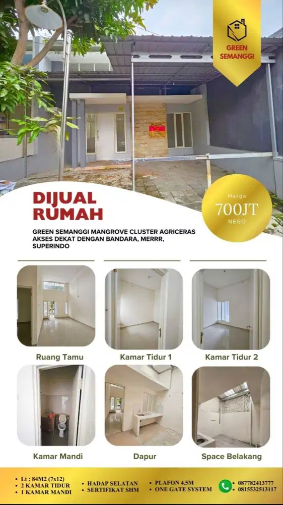 Jual rumah murah ,dekat merr
