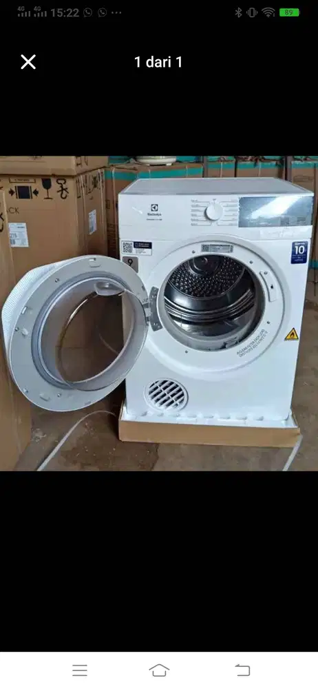 Dryer Elextrolux konversi