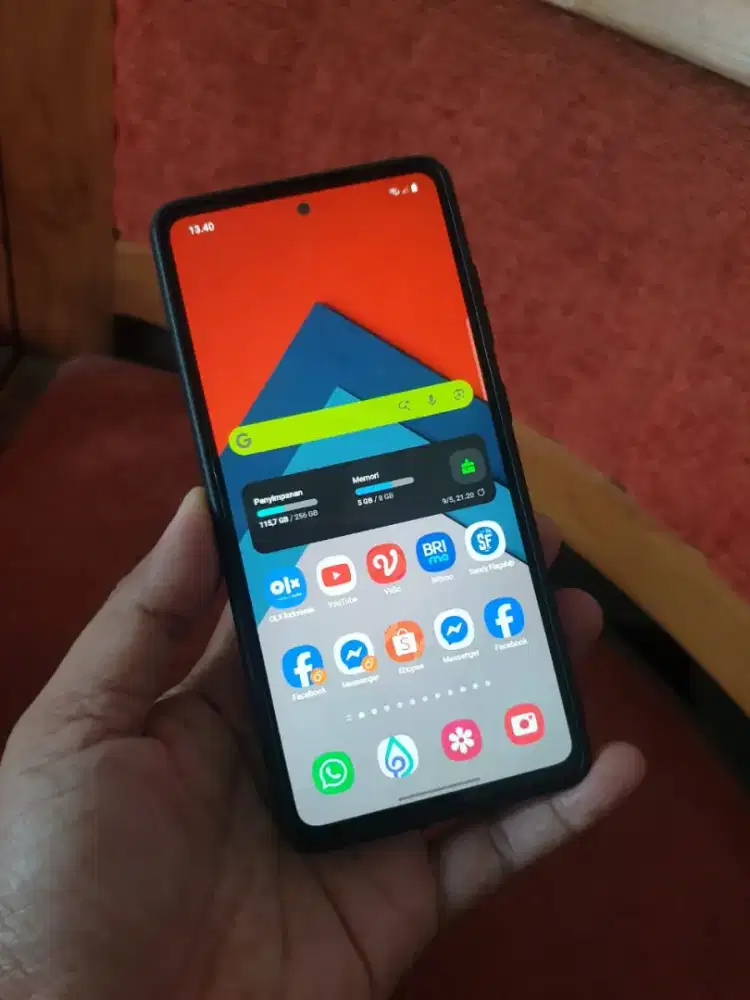 A52s 5G 8/256 fullset pemakaian pribadi pasti normal
