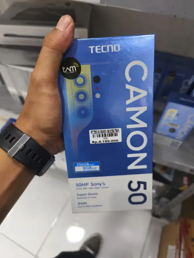 TECNO CAMON 50 8/256GB | ATLANTIS DAHSYAT