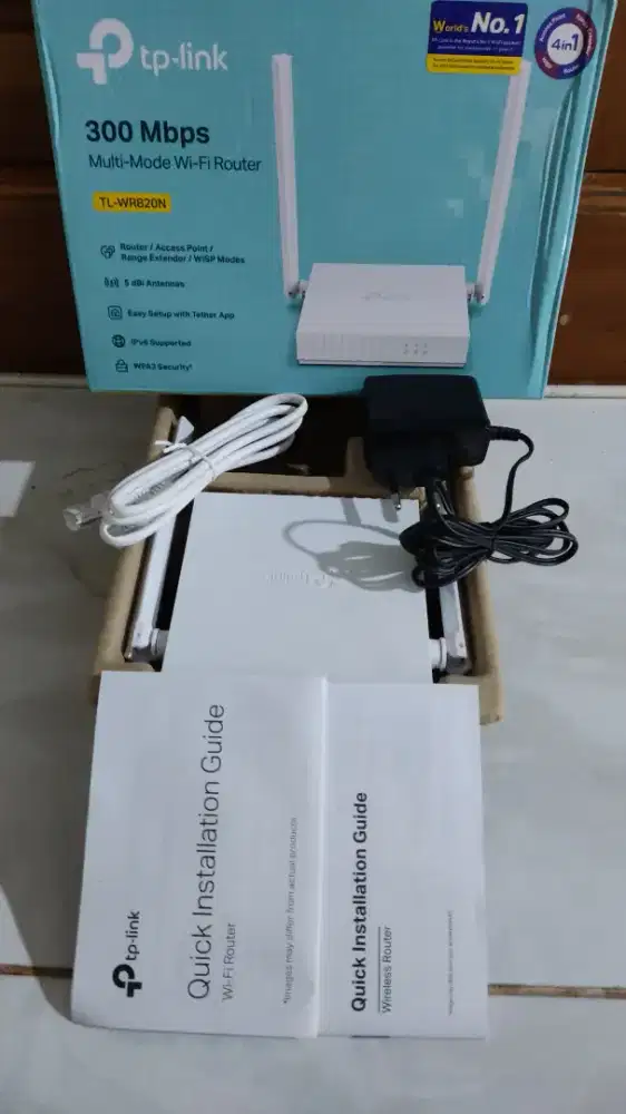 Penguat Wifi Tp Link TL WR820N Bekas Bagus