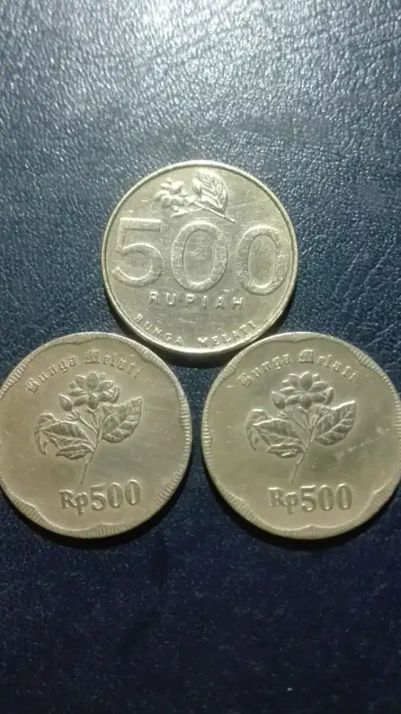 Uang Coin Kuno Melati Tahun 1991,1992,1997.
