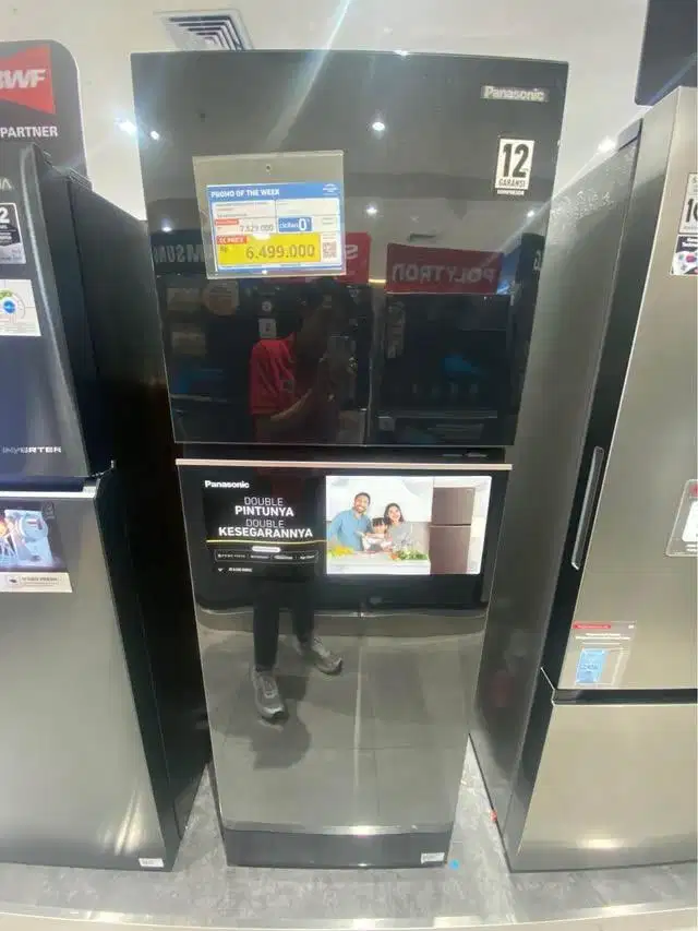 Promo menarik cicilan Kulkas Panasonic 2 pintu 324L