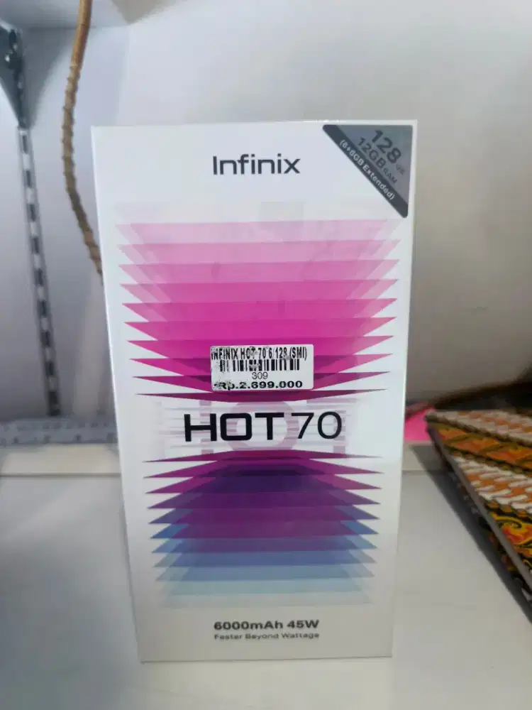 INFINIX HOT 70 6/128 | ATLANTIS DAHSYAT