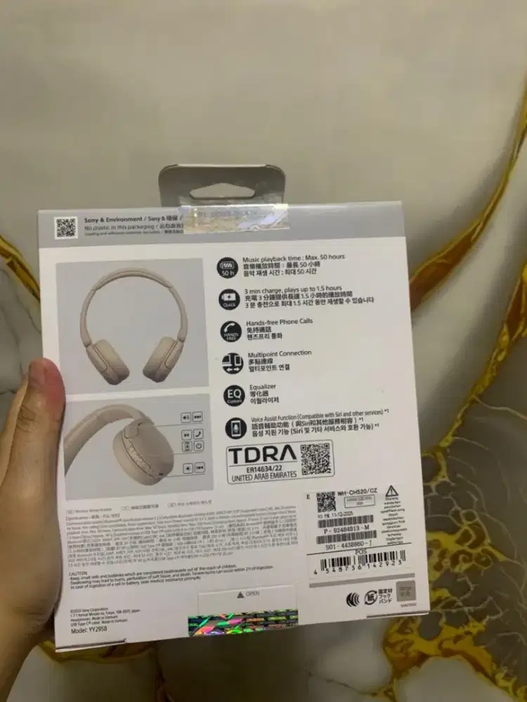 SONY WH CH520 BNIB