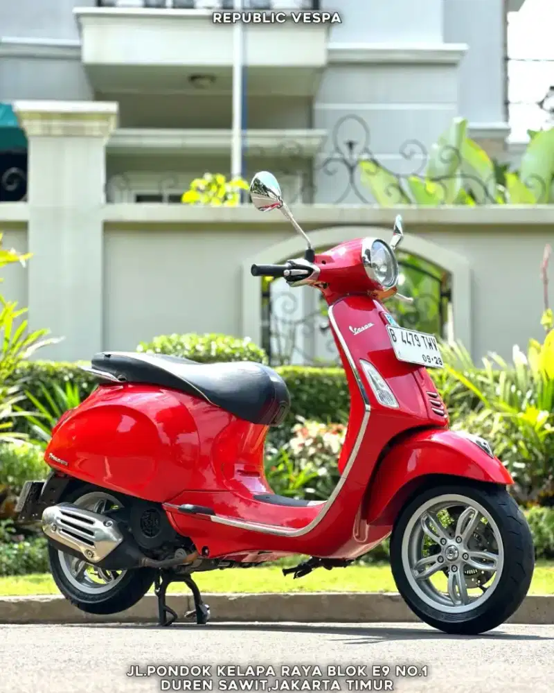 JUAL VESPA PRIMAVERA 150 IGET ABS TAHUN 2018 PERFECT CONDITION