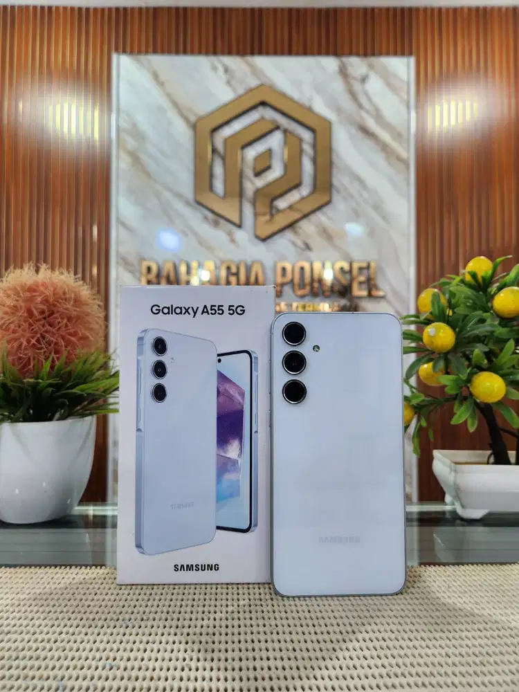 Samsung A55 5G Ram 8+8Gb/ 256Gb Fullset Ori 100% Like New Bergaransi