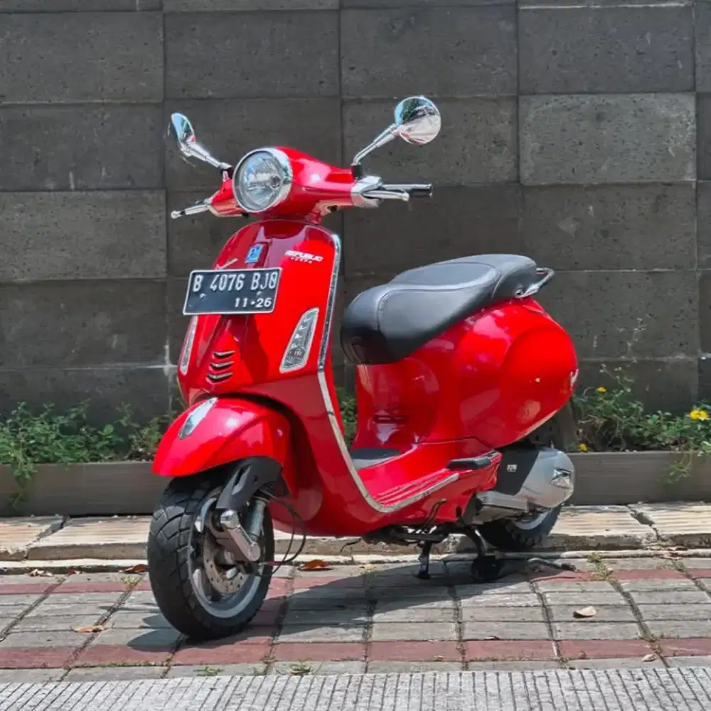 JUAL VESPA PRIMAVERA 150 IGET TAHUN 2016 PERFECT CONDITION