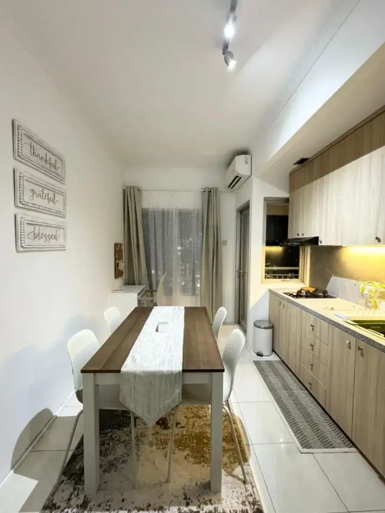 Apartemen Sudirman Park 2BR Full furnished