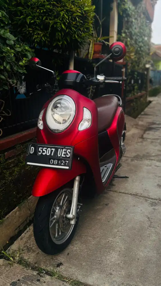 Scoopy prestige tahun 2022 keyless/tt boleh gan cash lebih bagus