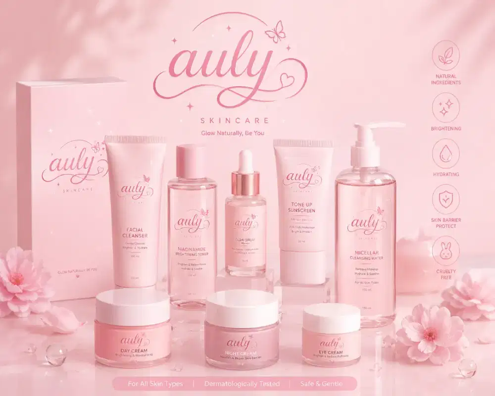 AULY Hydrating Skincare Set for All Skin Types