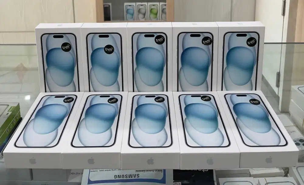 Baru...IPhone 15 128Gb Grs Resmi (Warna : Blue)