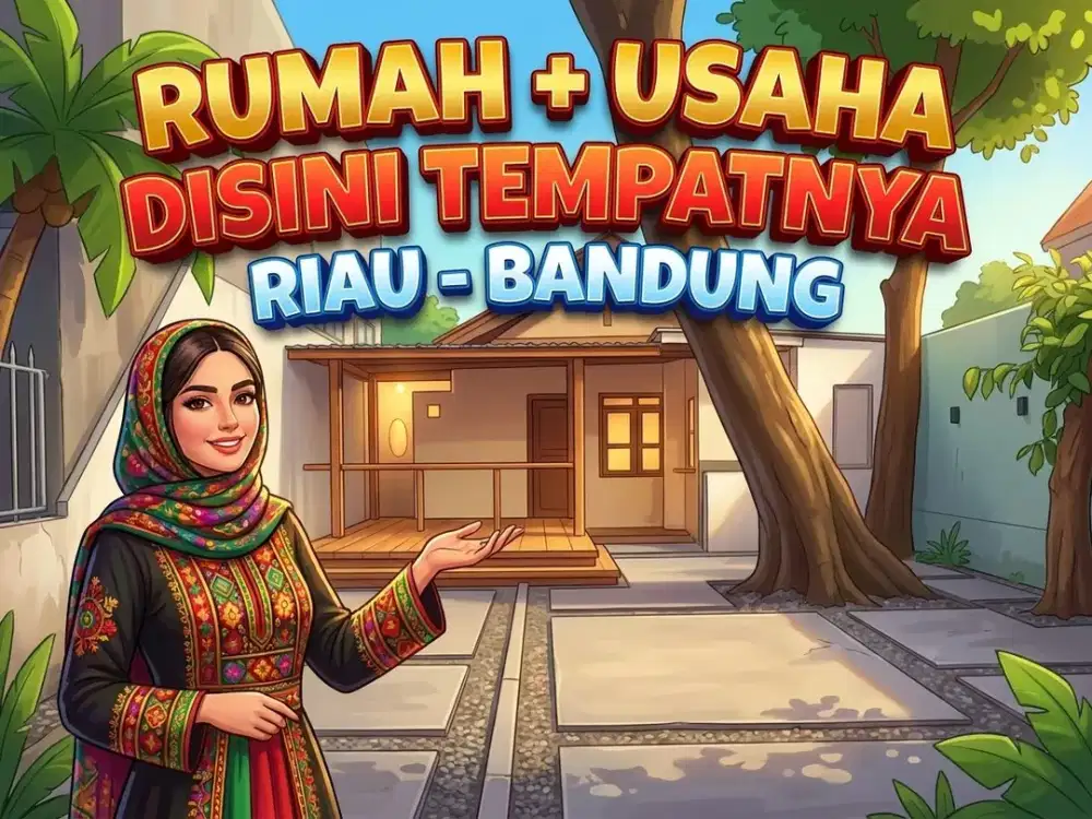 DIJUAL / DISEWA RUMAH MURAH DI, JALAN RIAU, DAGO, CIHAPIT, BANDUNG KOTA.