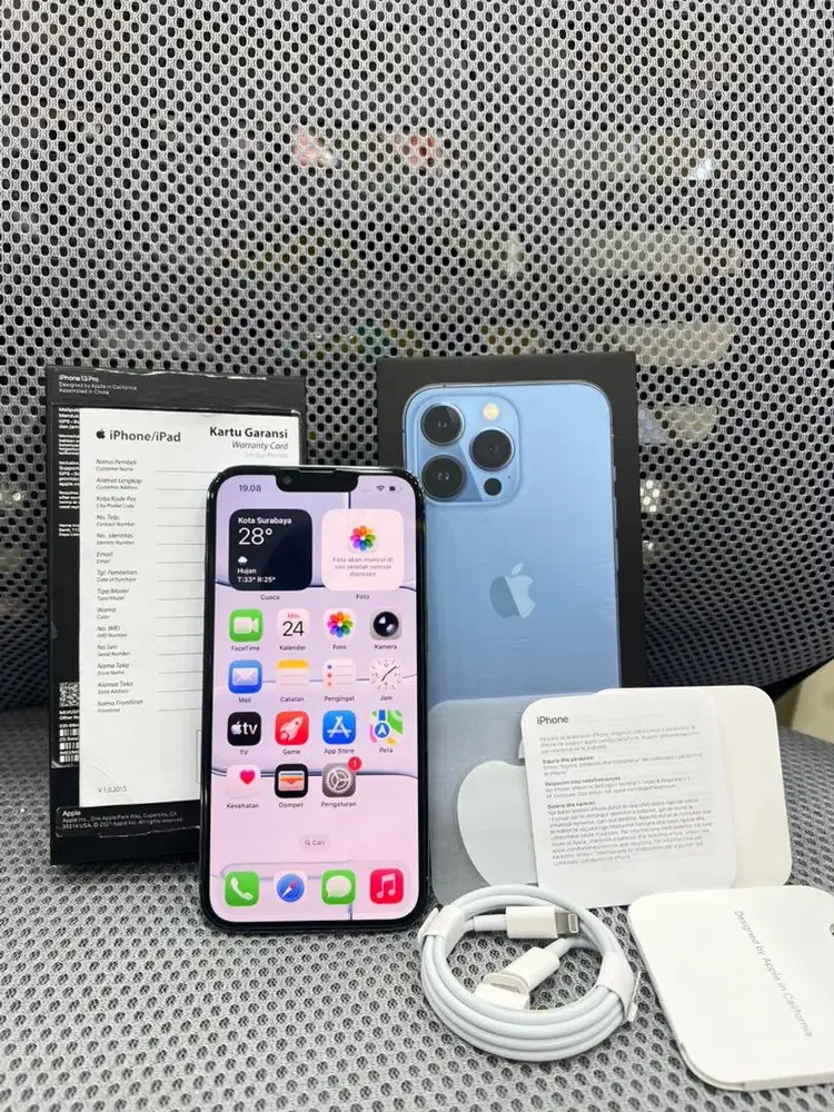 iPhone 13 Pro 512GB iBox PA/A Resmi Bh 97% kondisi normal