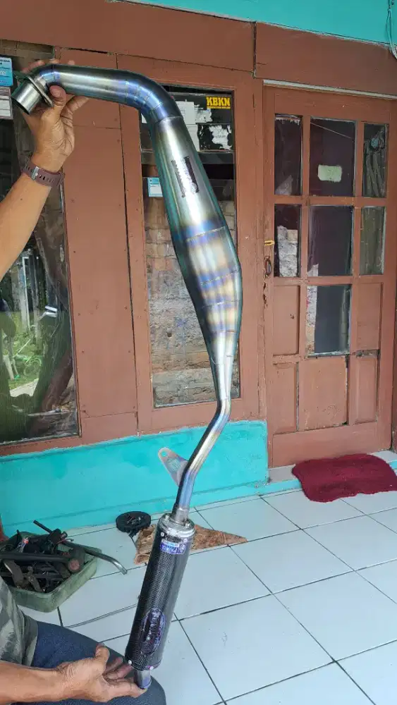 Knalpot suzuki satria 2 tak